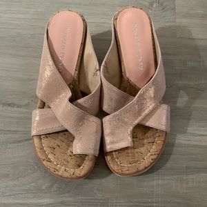 Donald Pliner wedge sandals